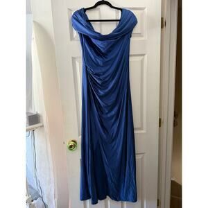 Form Fitting Blue Dress By OYS Size XLarge